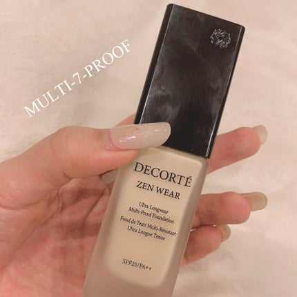 ゼン ウェア フルイド/DECORTÉ/リキッドファンデーションを使ったクチコミ(5枚目)