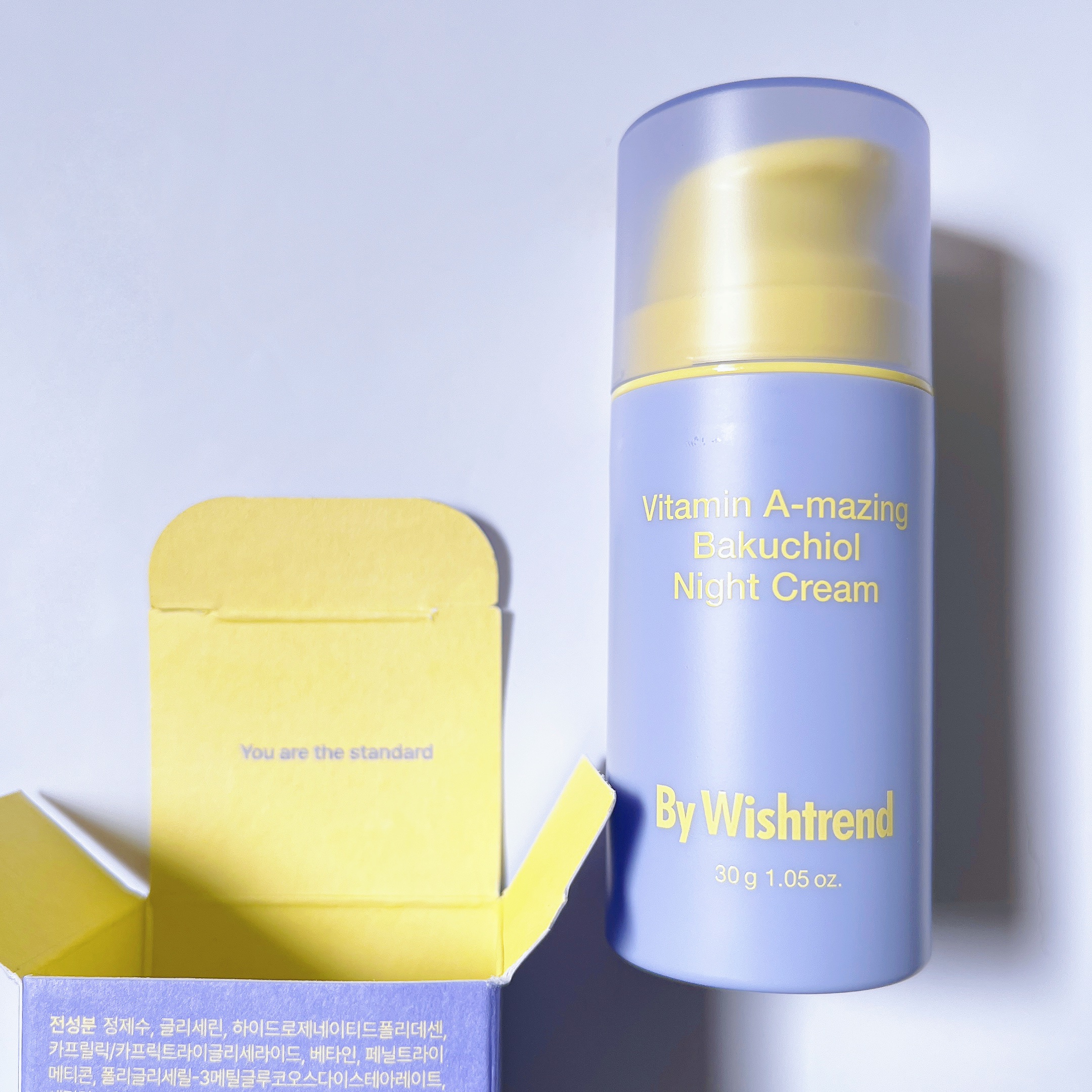 ビタミンA-mazingバクチオールナイトクリーム/By Wishtrend/フェイスクリームを使ったクチコミ（1枚目）