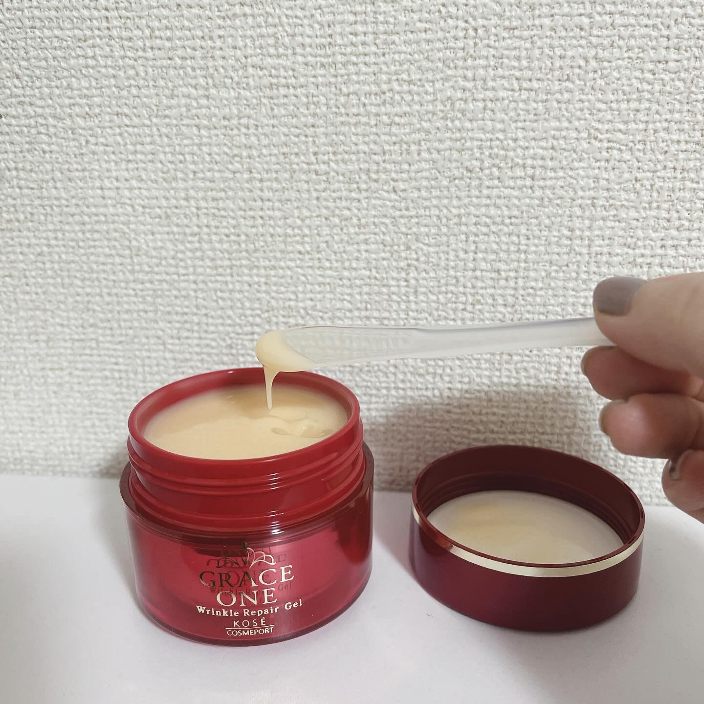 グレイス ワン　薬用リンクル　リペアジェル/グレイスワン/オールインワン化粧品を使ったクチコミ（2枚目）