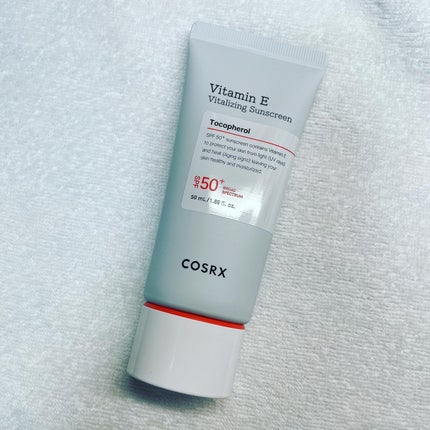 ビタミンEバイタライジングUVクリーム SFP50+/COSRX/日焼け止めクリームを使ったクチコミ(2枚目)