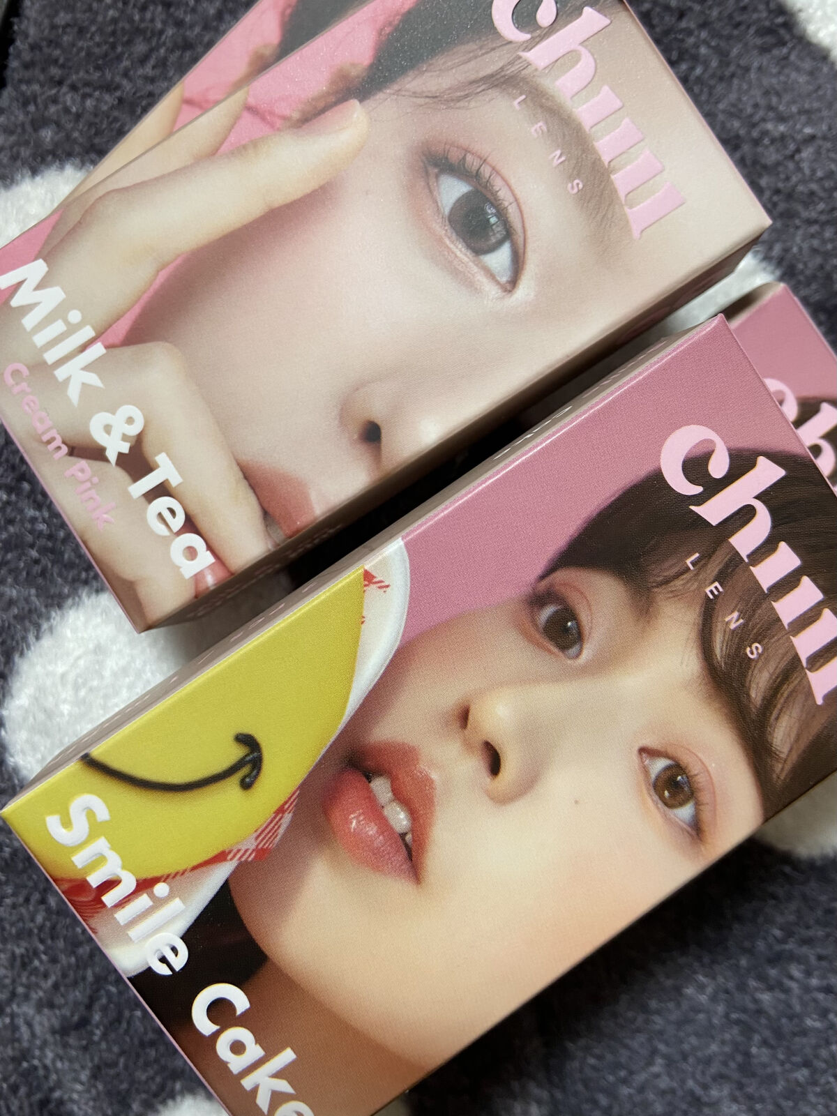 Smile Cake/chuu LENS/カラーコンタクトレンズを使ったクチコミ（1枚目）