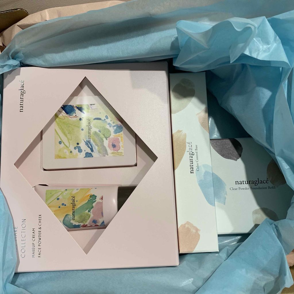 ベースメイクコレクション2019/ナチュラグラッセ/メイクアップキットを使ったクチコミ（1枚目）