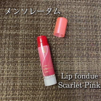 リップフォンデュ/メンソレータム/リップバームを使ったクチコミ(1枚目)