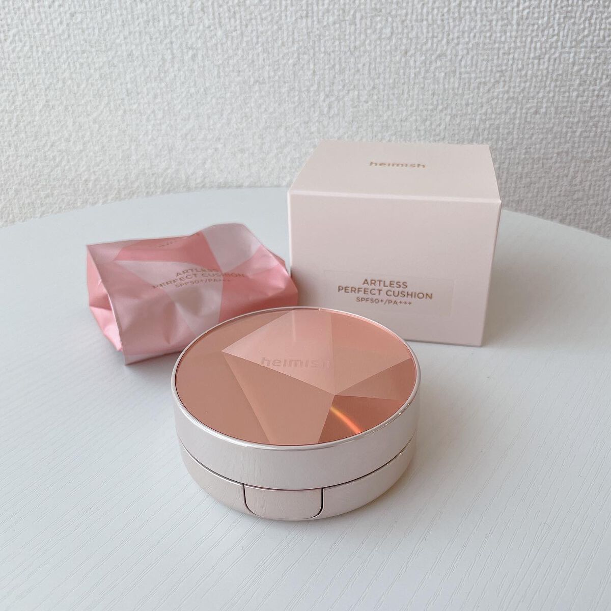 アートレス パーフェクト クッション/heimish/クッションファンデーションを使ったクチコミ(1枚目)