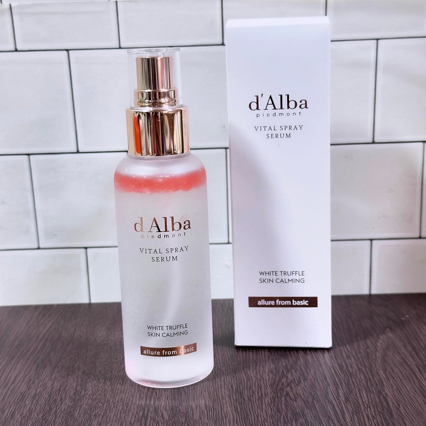ダルバ ホワイトトリュフバイタルスプレーセラム/ダルバ/ミスト状化粧水を使ったクチコミ(1枚目)