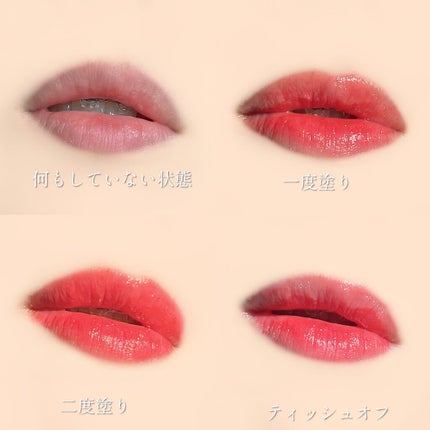 ステイインウォーターティント/Flynn/リップティントを使ったクチコミ(4枚目)