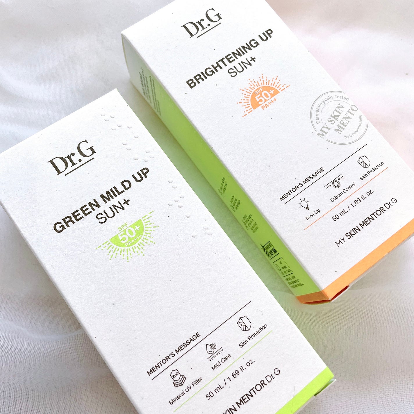 ブライトニングアップサンプラス/Dr.G/日焼け止めクリームを使ったクチコミ(3枚目)