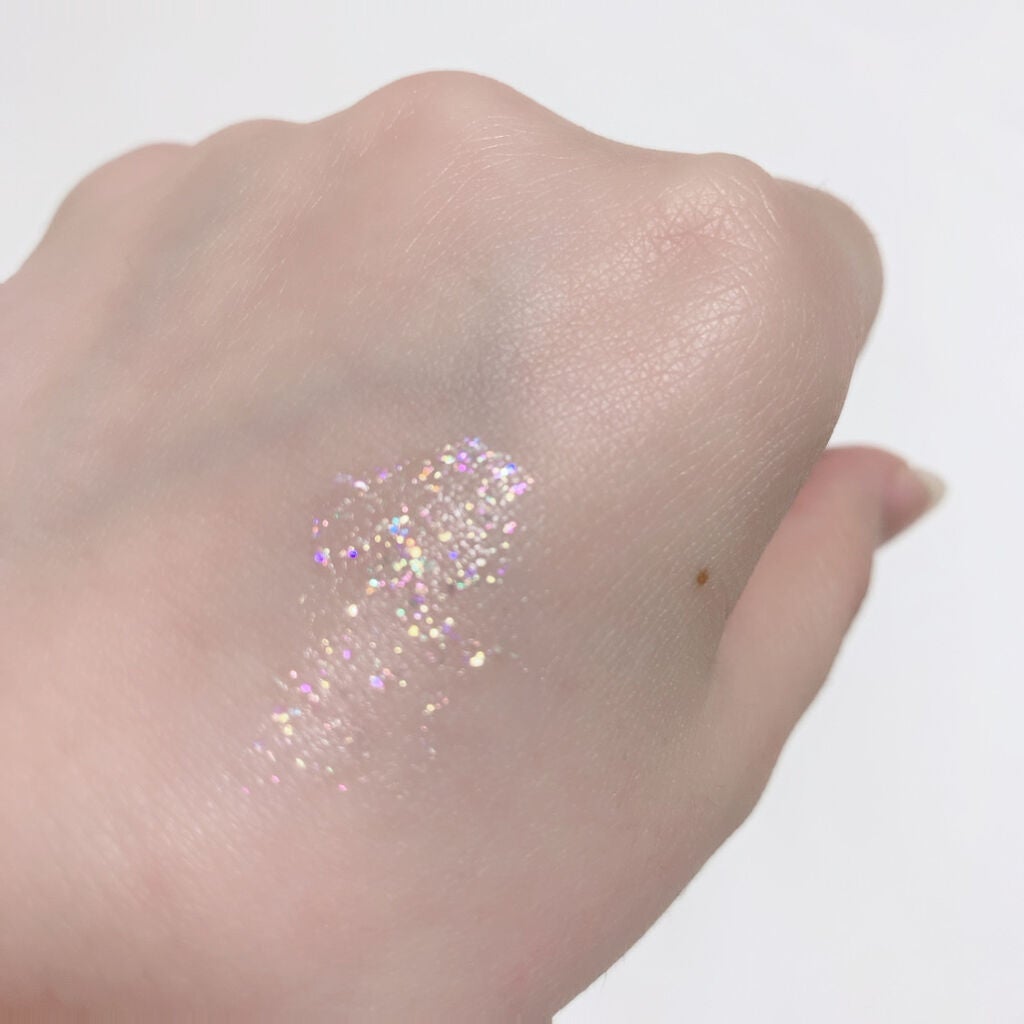 シュガー トゥインクル リキッド グリッター/PERIPERA/グリッターを使ったクチコミ(5枚目)