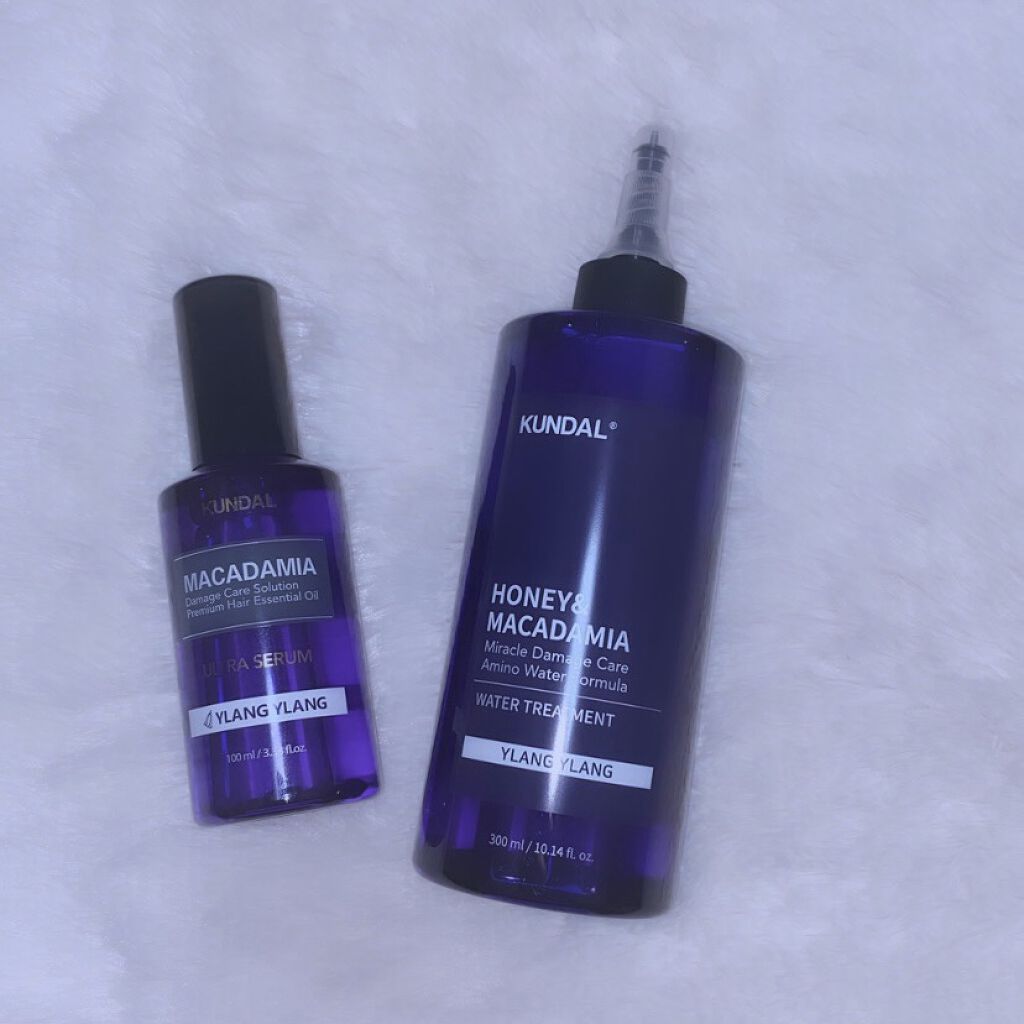 クンダル マカダミア ウルトラヘアセラム /KUNDAL/ヘアオイルを使ったクチコミ（1枚目）