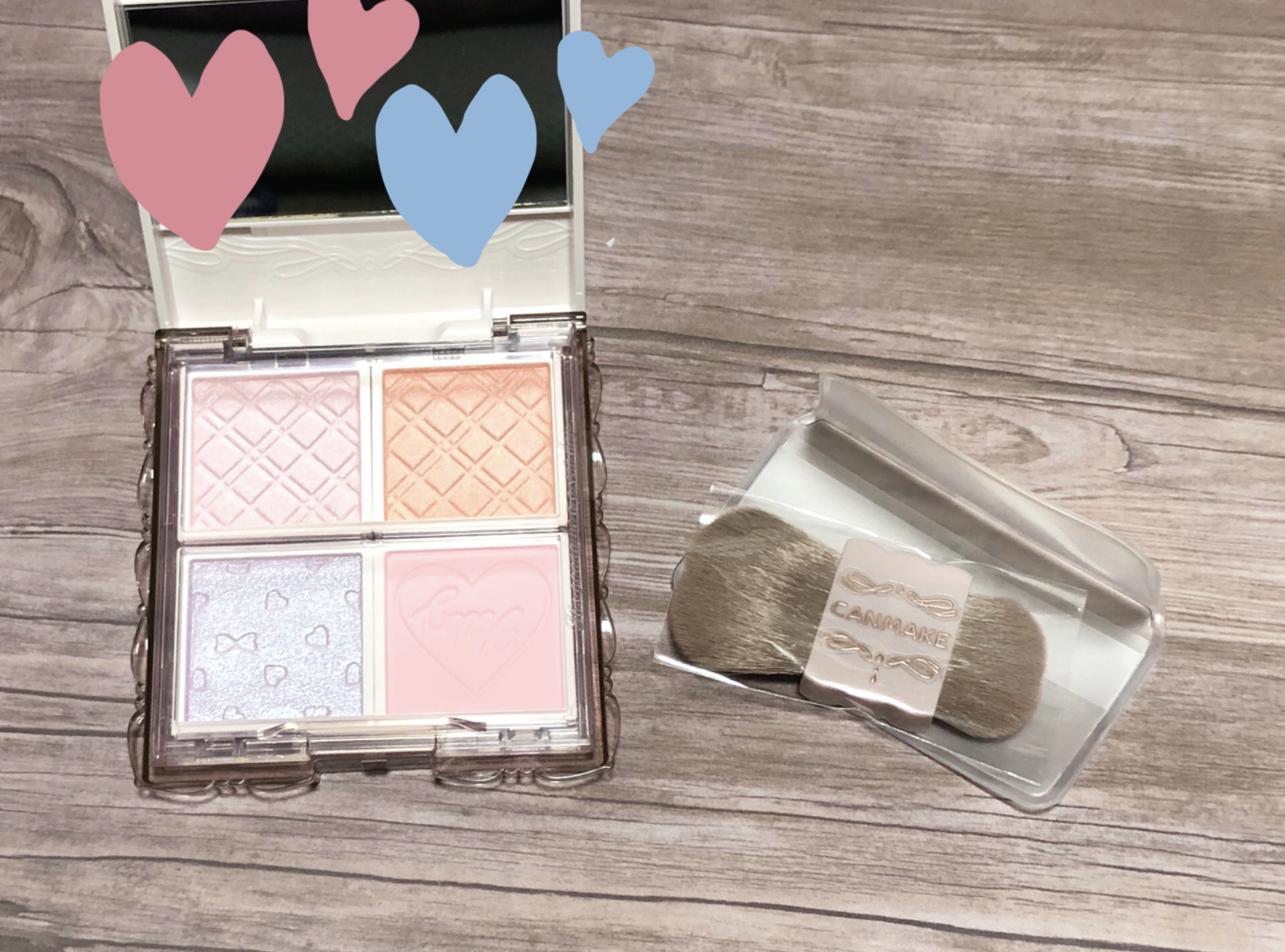 バディーデュオブラシ/キャンメイク/メイクブラシを使ったクチコミ（2枚目）