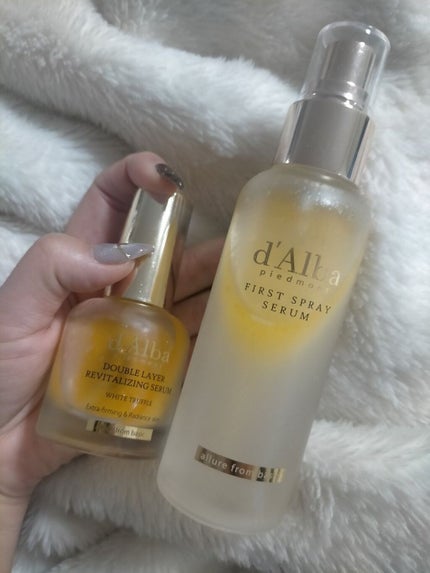 ダルバ ホワイトトリュフファーストスプレーセラム/ダルバ/ミスト状化粧水を使ったクチコミ(1枚目)