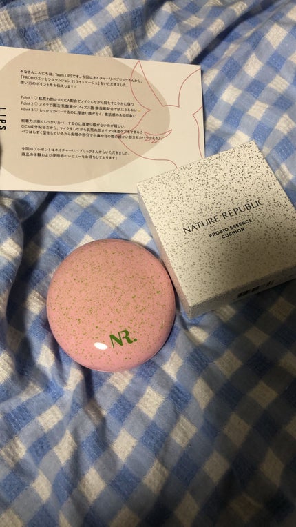 PROBIOエッセンスクッション/ネイチャーリパブリック/クッションファンデーションを使ったクチコミ(2枚目)