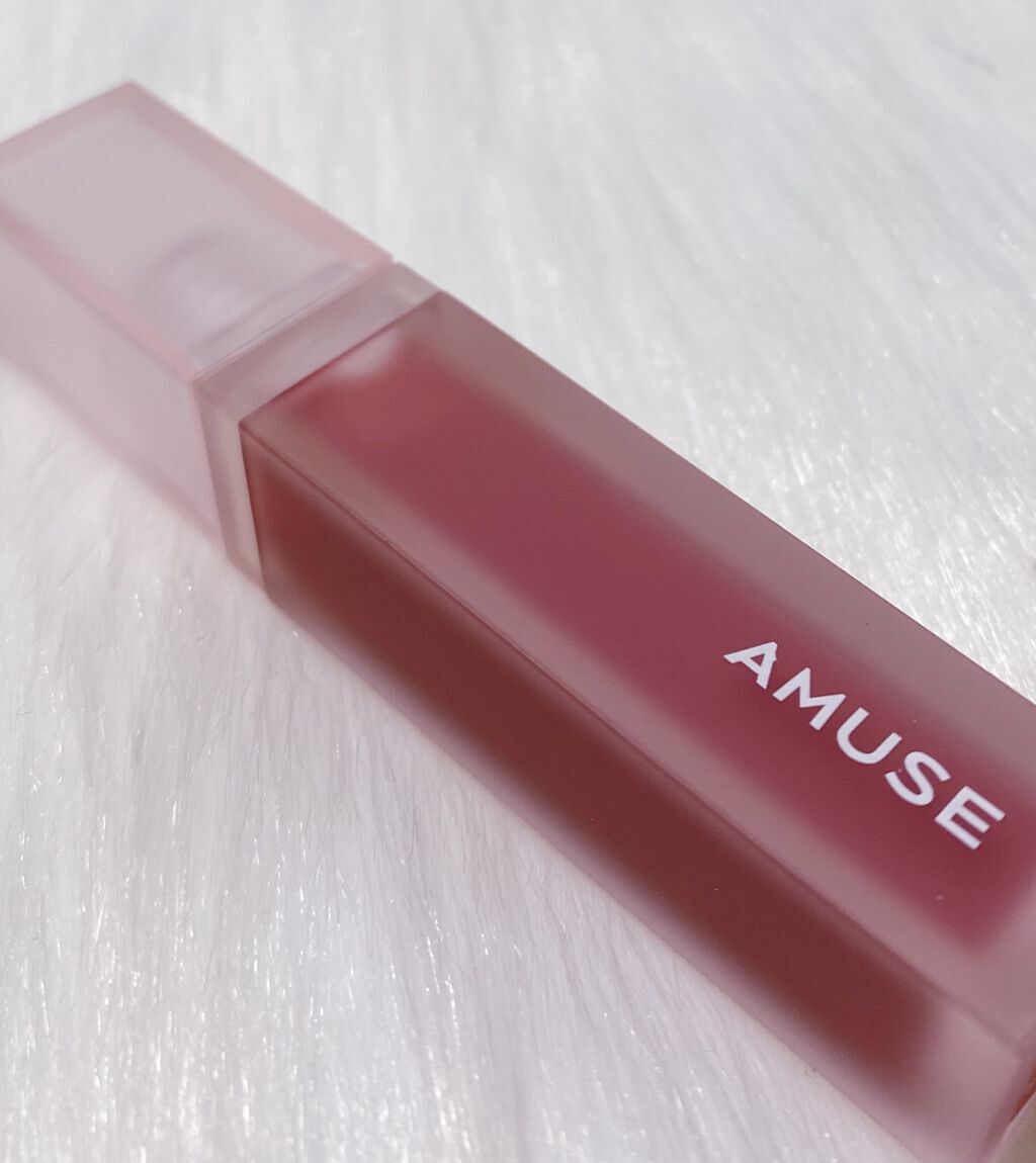 デュー ベルベット 01桃の花/AMUSE/口紅を使ったクチコミ（2枚目）