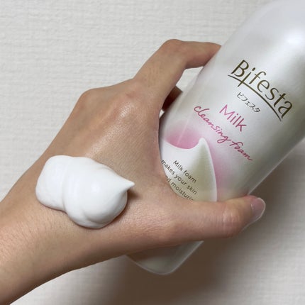 もっちりミルク泡クレンジング/ビフェスタ/クレンジングを使ったクチコミ(1枚目)