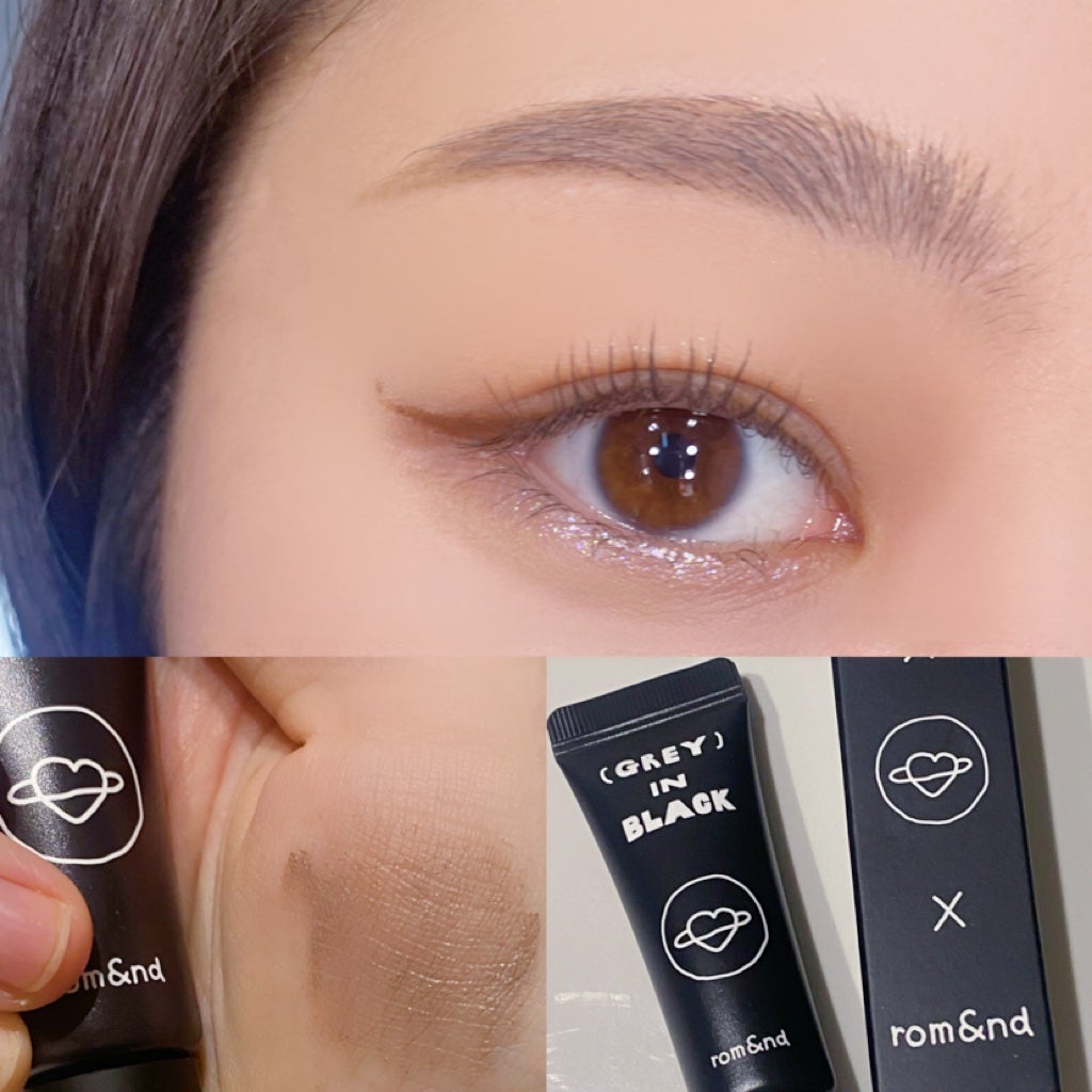 ハンオールブロウカラ/rom&nd/眉マスカラを使ったクチコミ(3枚目)