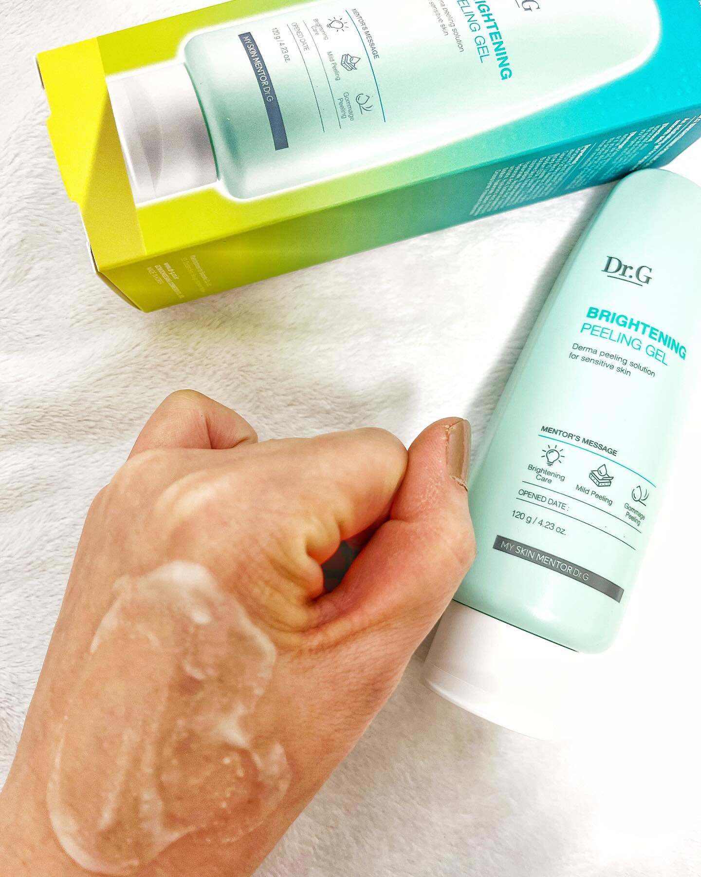 ブライトニングピーリングジェル/Dr.G/ピーリングを使ったクチコミ（3枚目）