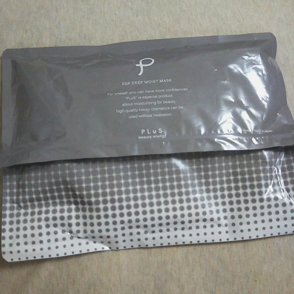 EGFディープモイストマスク/PLuS/シートマスク・パックを使ったクチコミ（1枚目）