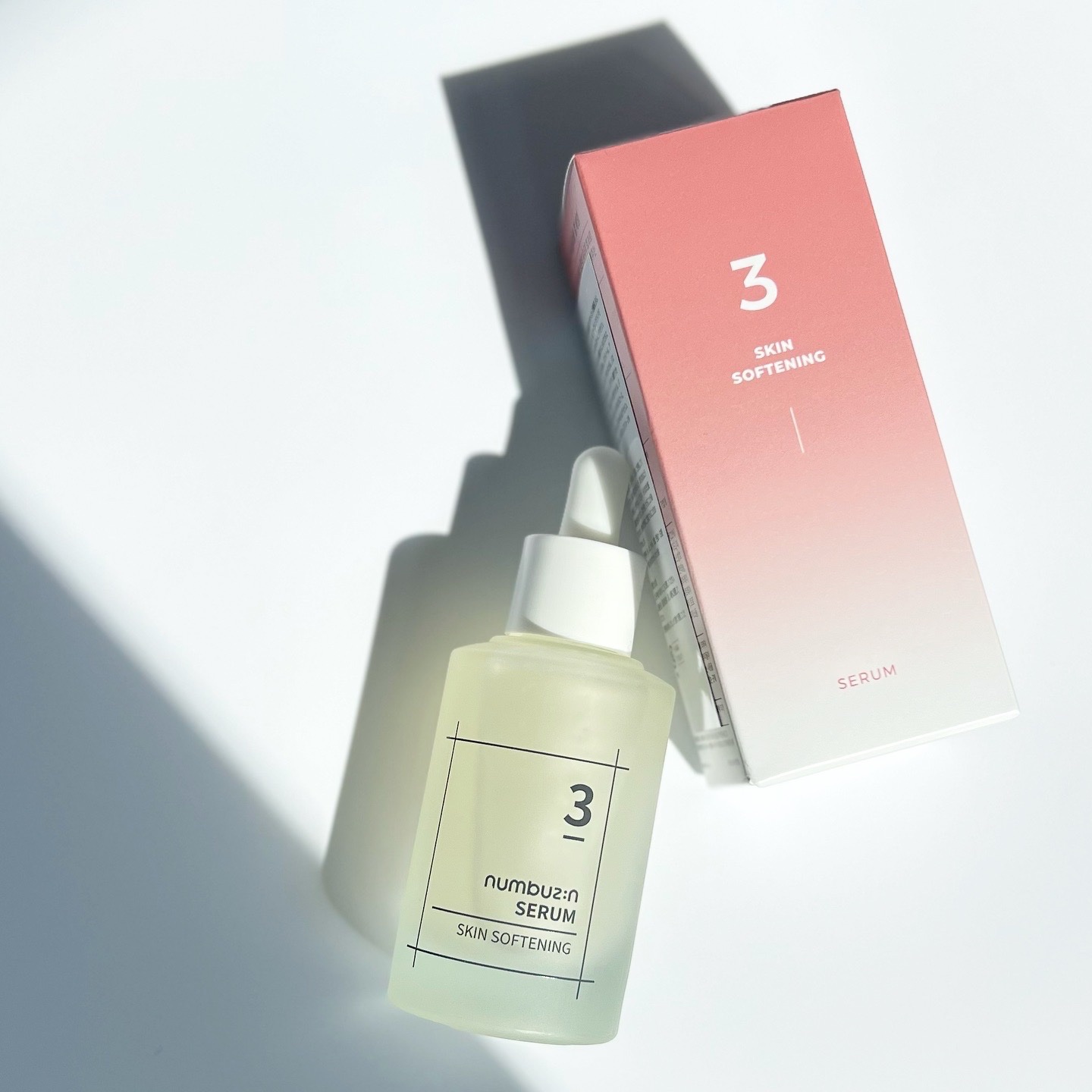 3番 すべすべキメケアセラム/numbuzin/美容液を使ったクチコミ（1枚目）