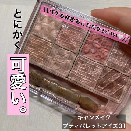 プティパレットアイズ/キャンメイク/パウダーアイシャドウを使ったクチコミ(1枚目)