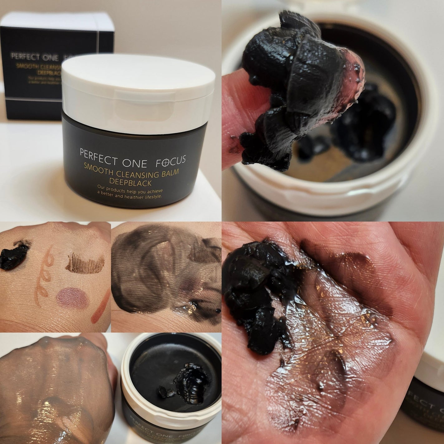 パーフェクトワンフォーカス スムースクレンジングバーム ディープブラック/PERFECT ONE FOCUS/クレンジングバームを使ったクチコミ(1枚目)