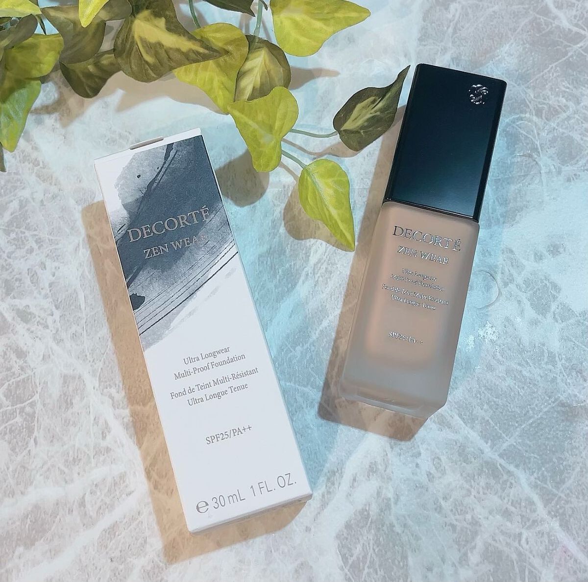 ゼン ウェア フルイド/DECORTÉ/リキッドファンデーションを使ったクチコミ（1枚目）