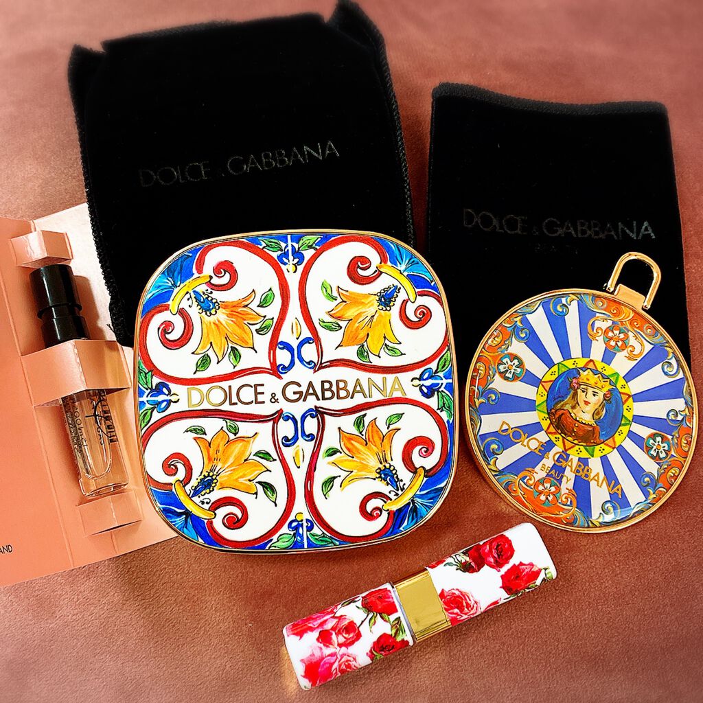 ソーラーグロウ イルミネーティングパウダー デュオ/DOLCE&GABBANA BEAUTY/ハイライトを使ったクチコミ（2枚目）
