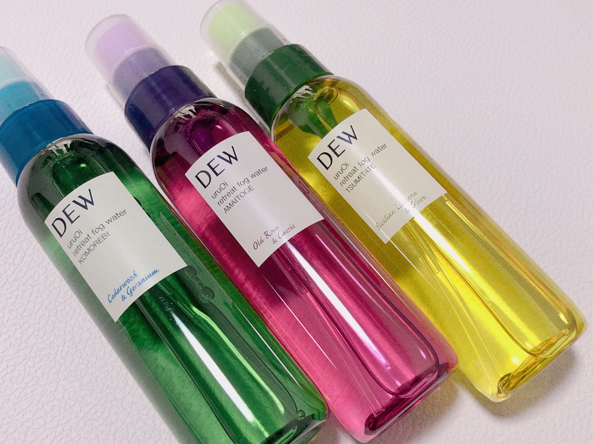 uruOiリトリートフォグウォーター/DEW/ミスト状化粧水を使ったクチコミ（1枚目）