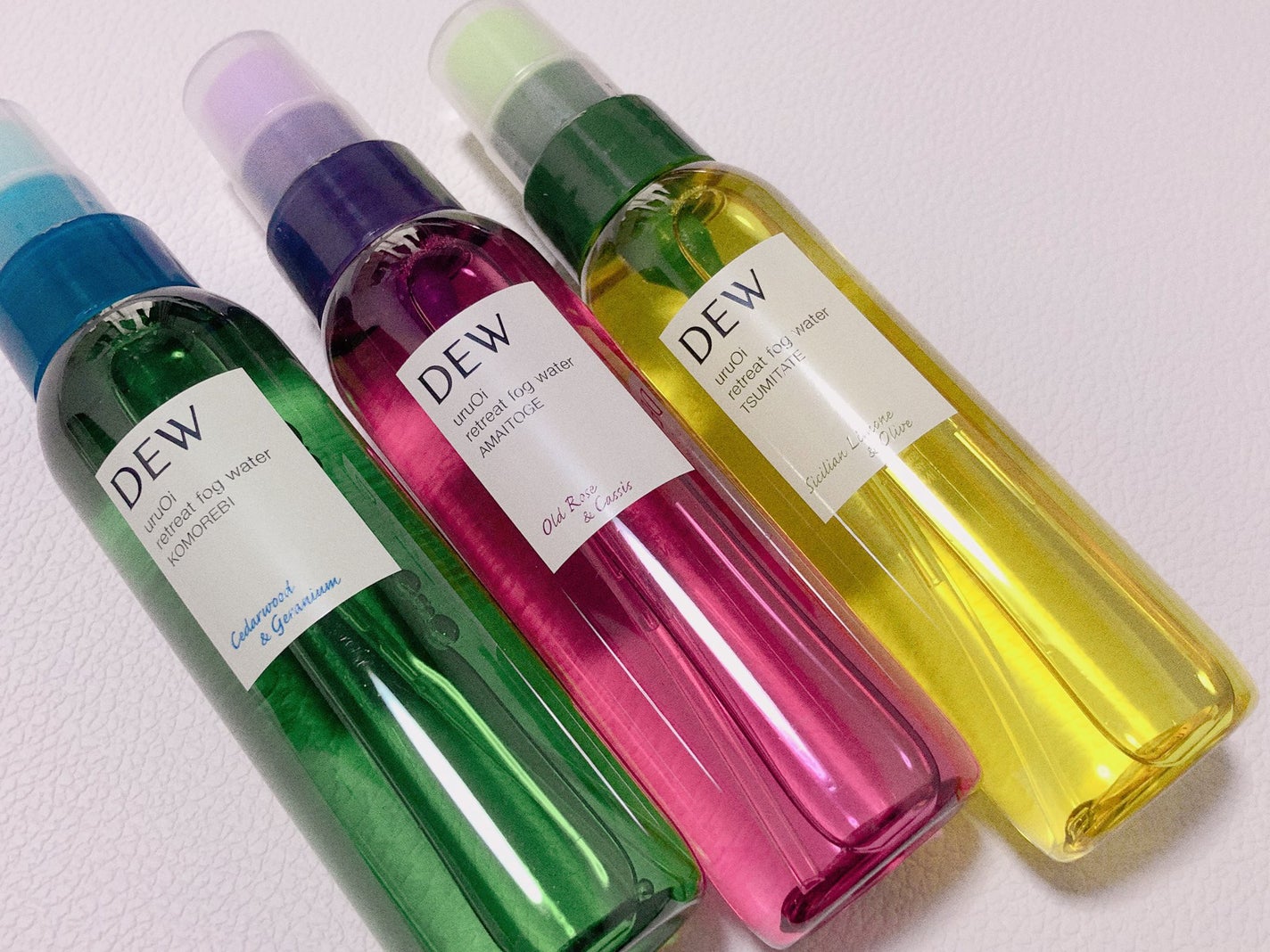 uruOiリトリートフォグウォーター/DEW/ミスト状化粧水を使ったクチコミ(1枚目)