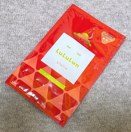 九州ルルルン(あまおうの香り)/ルルルン/シートマスク・パックを使ったクチコミ(1枚目)