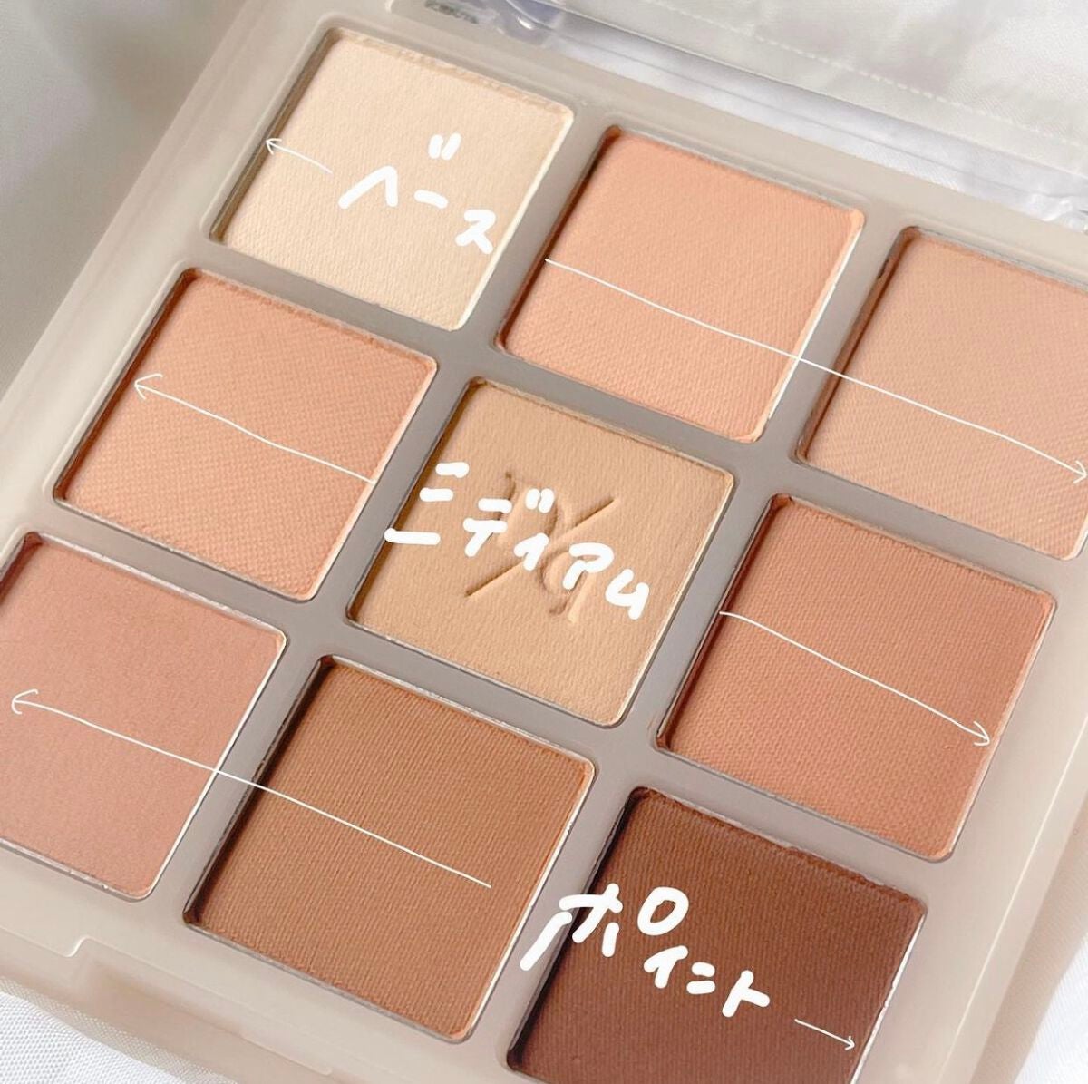 シャドウパレット/dasique/アイシャドウパレットを使ったクチコミ(3枚目)