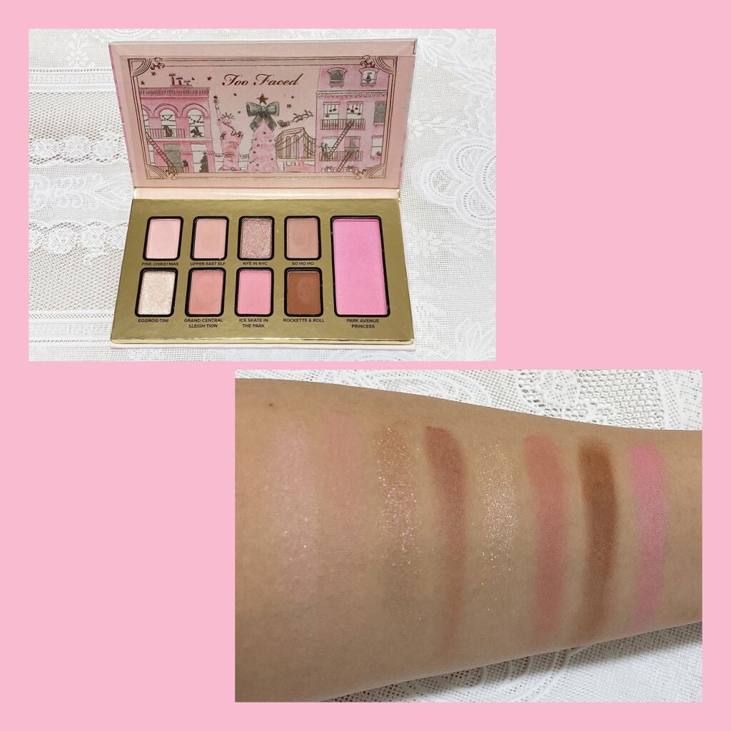 クリスマス アラウンド ザ ワールド メイクアップコレクション/Too Faced/メイクアップキットを使ったクチコミ(9枚目)