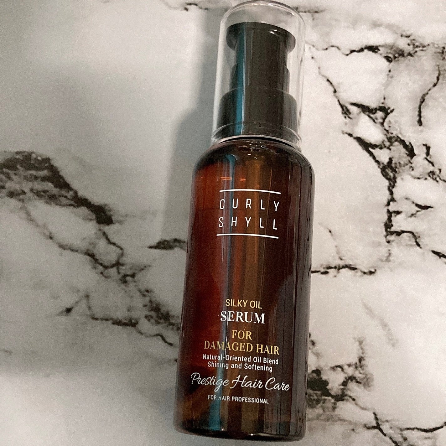 SILKY OIL SERUM/CULRY SHYLL/ヘアオイルを使ったクチコミ(2枚目)