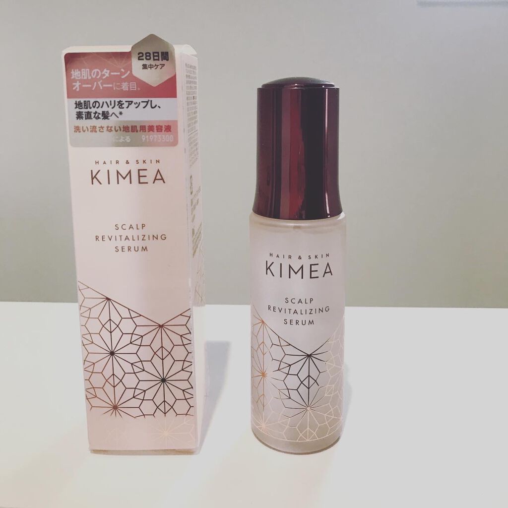 スカルプ リバイタライジングセラム/ヘア＆スキン キメア/頭皮ローションを使ったクチコミ（1枚目）