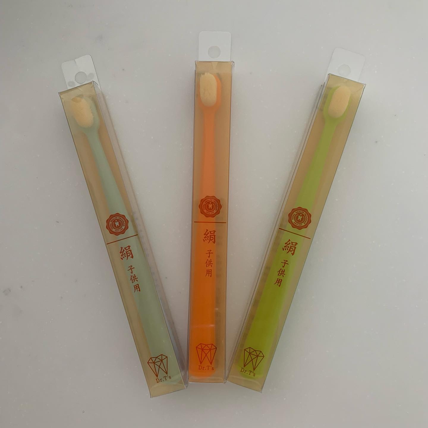 Dr.T's シルク(子供用)/Dr.T’s/歯ブラシを使ったクチコミ（1枚目）