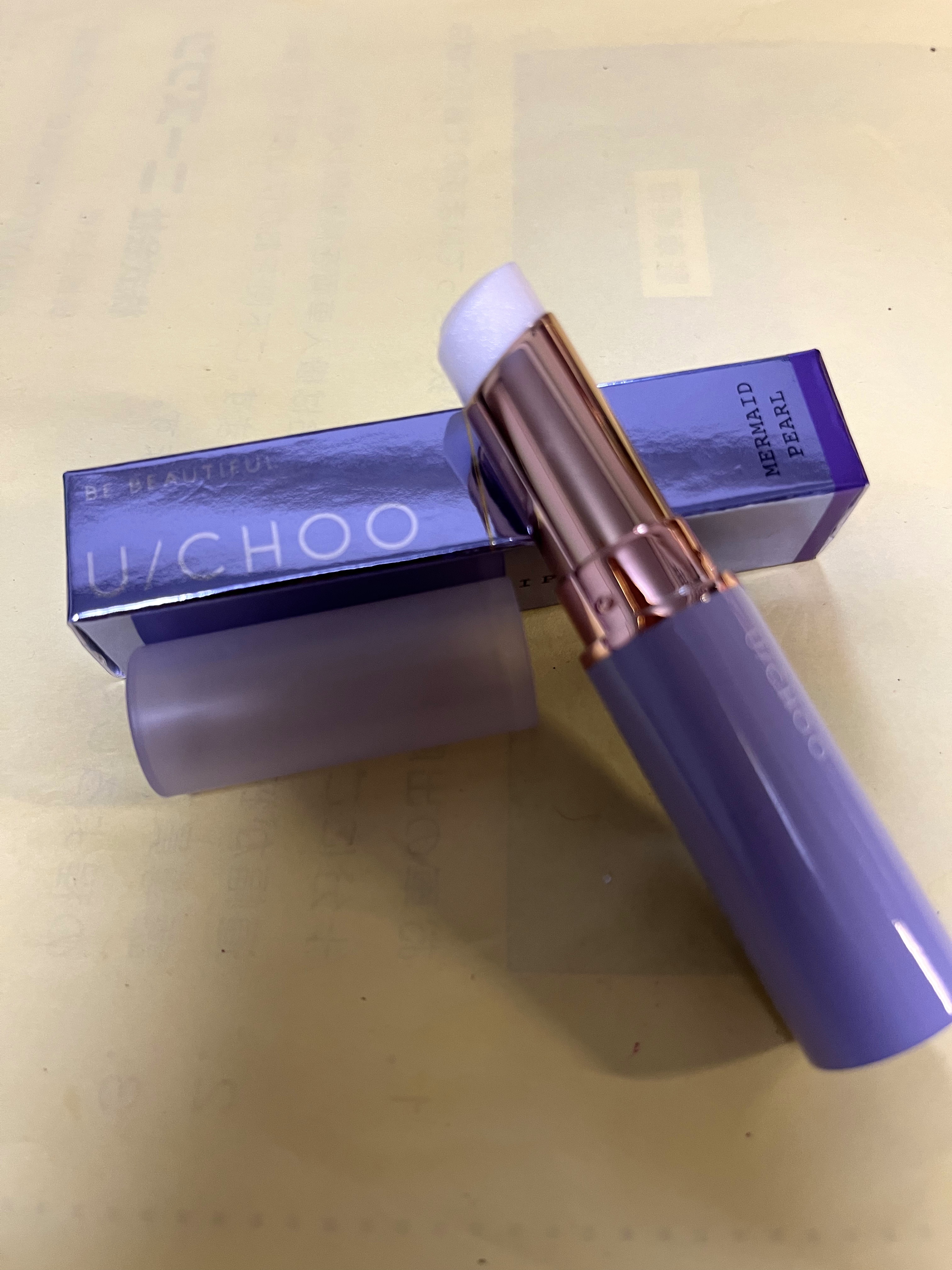 イエス リップ マーメイドパール(MERMAID PEARL)/U/CHOO/リップバームを使ったクチコミ（1枚目）