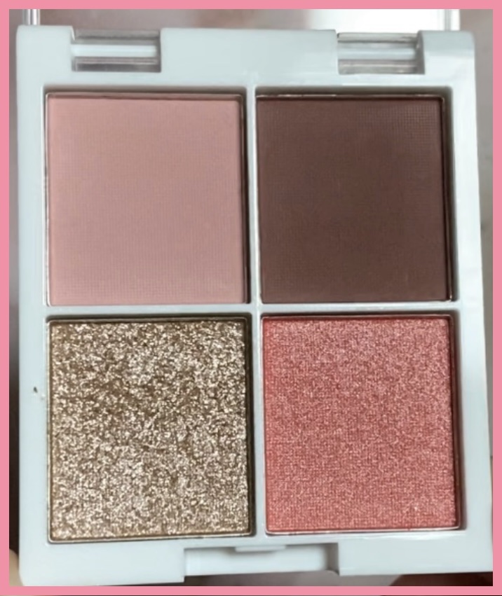 IDATE 4色アイシャドウパレット 05/IDATE/アイシャドウパレットを使ったクチコミ（3枚目）