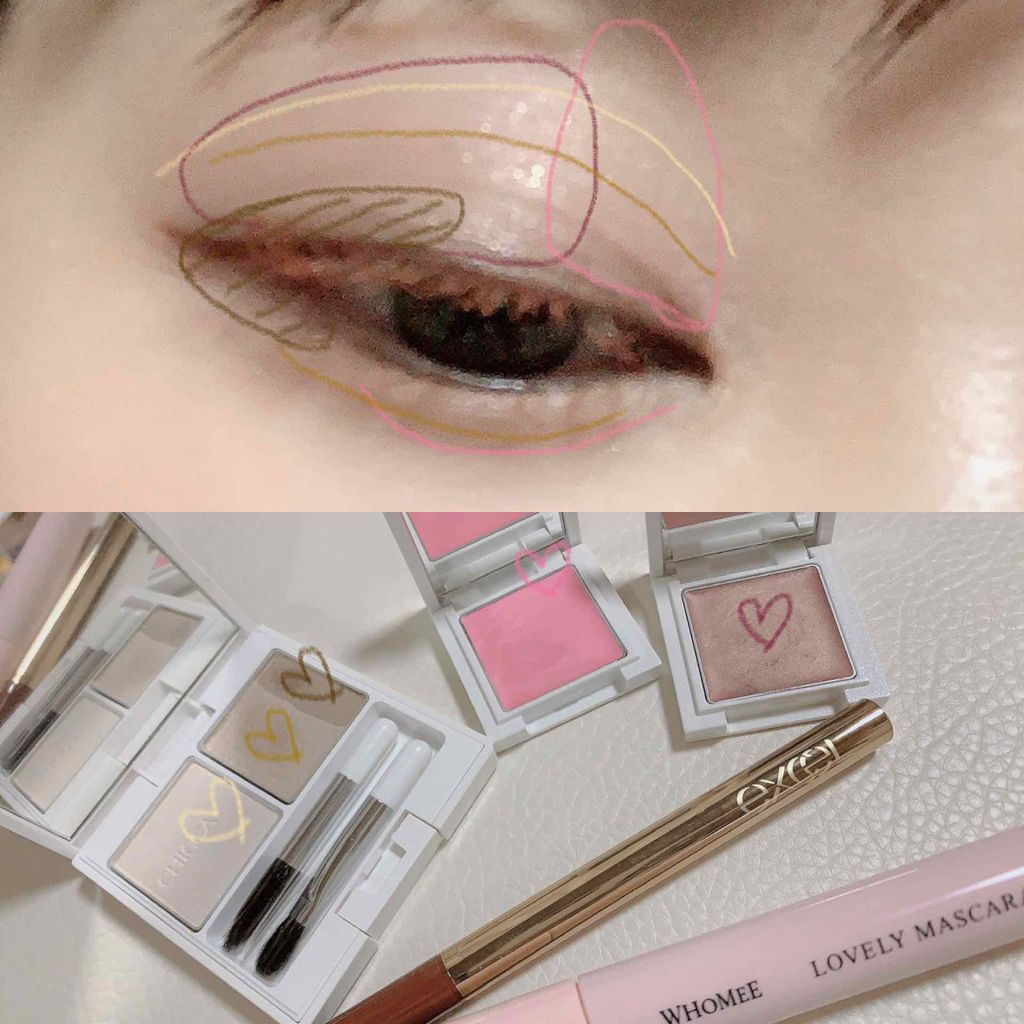 ミスティック パウダーアイシャドウ/CHICCA/アイシャドウパレットを使ったクチコミ（2枚目）