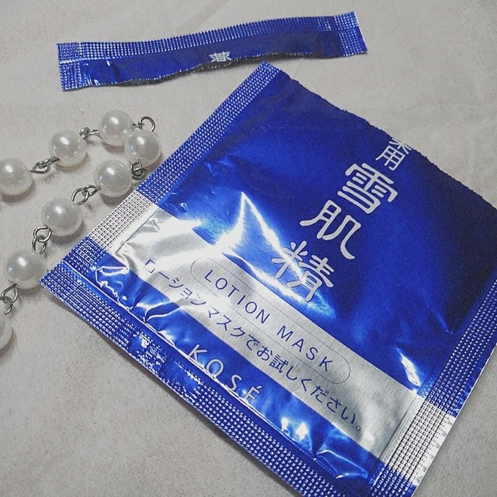 薬用 雪肌精 マスク/雪肌精/シートマスク・パックを使ったクチコミ（1枚目）