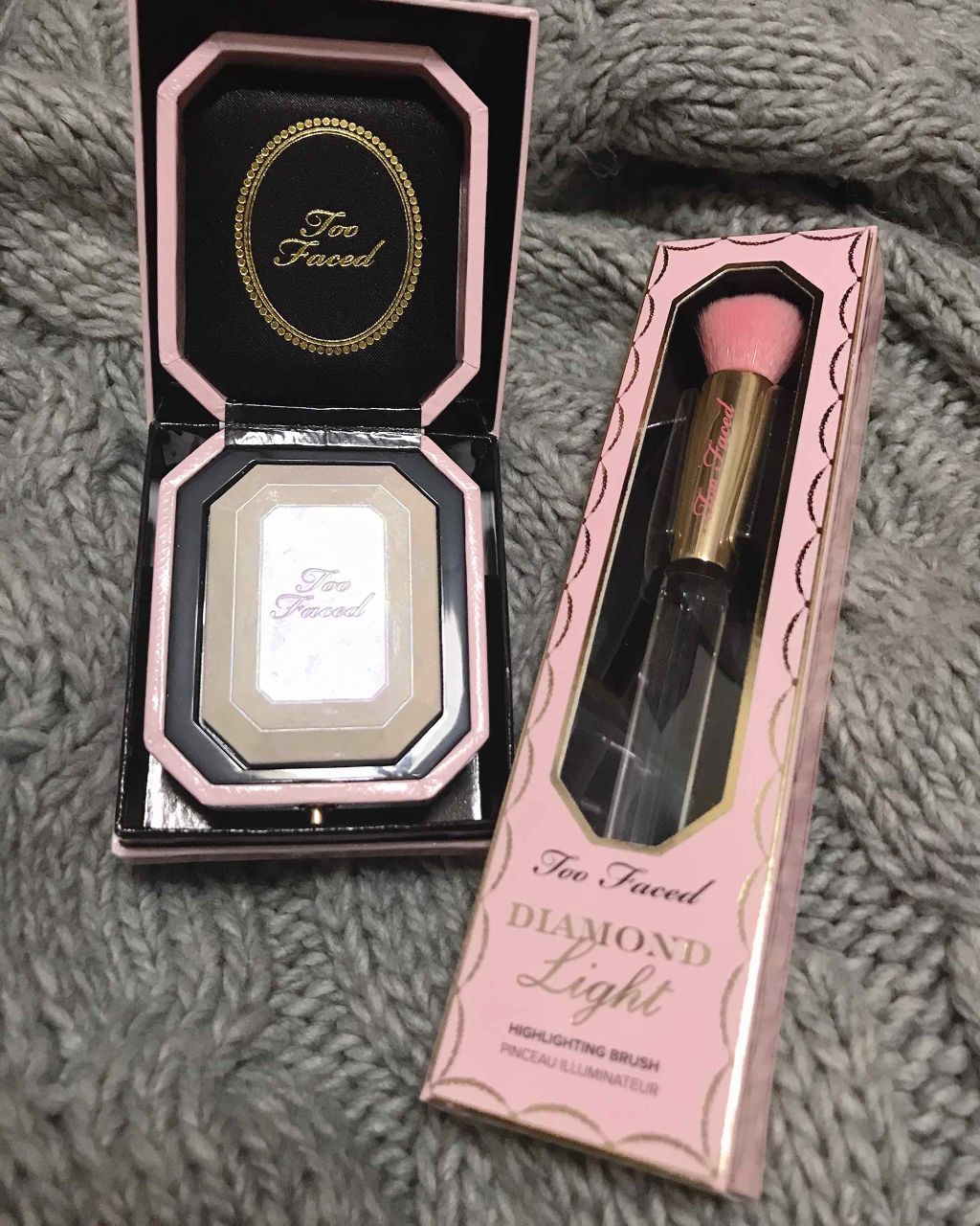 ダイヤモンドライト マルチユース ハイライター/Too Faced/パウダーハイライトを使ったクチコミ(1枚目)