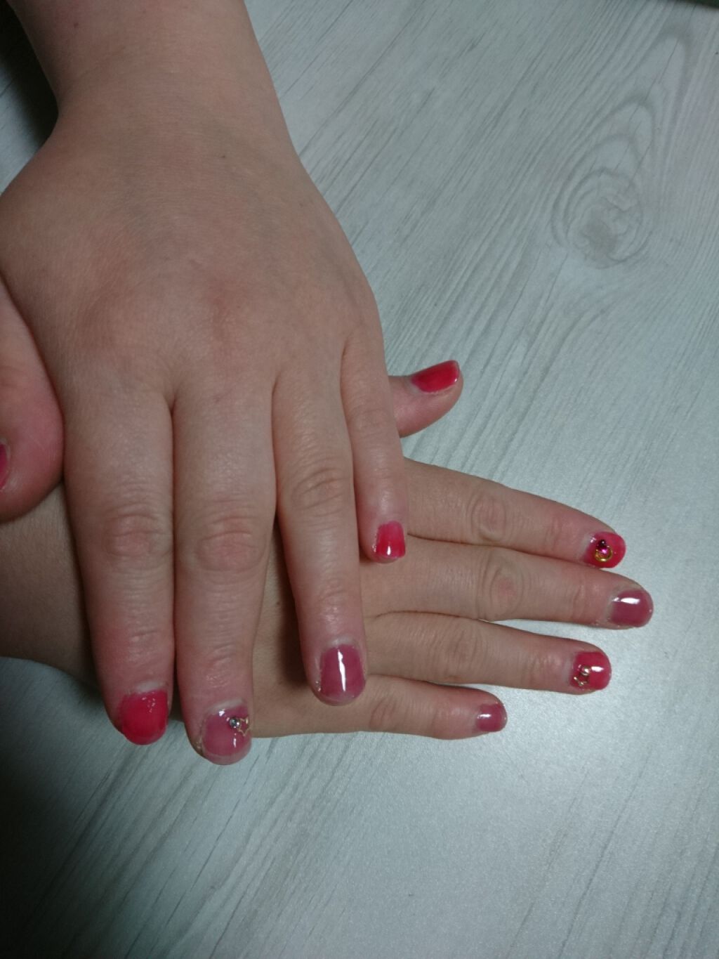 激盛れ爪クラブ/DAISO/ネイルチップ・パーツを使ったクチコミ（2枚目）