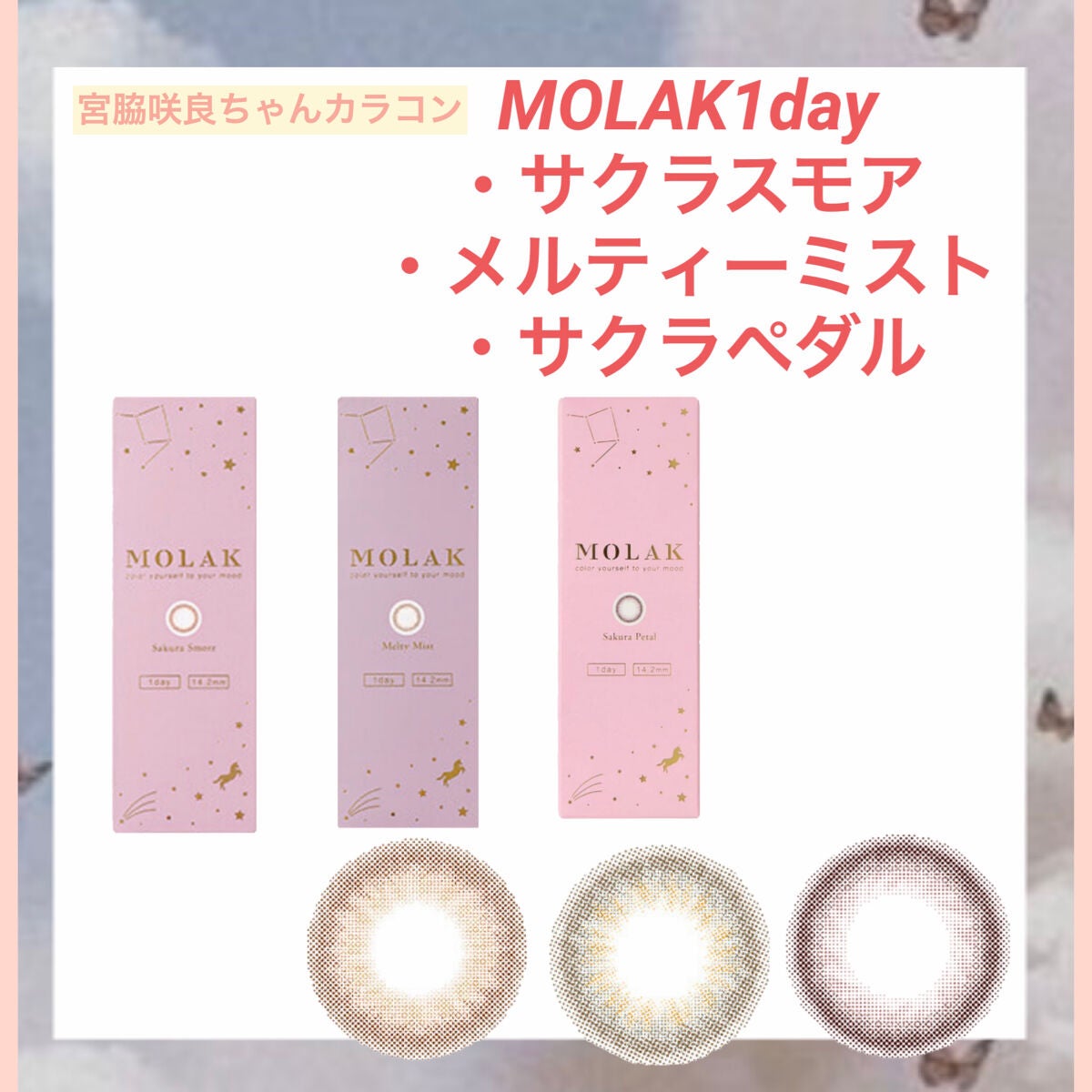 MOLAK 1day/MOLAK/ワンデー(1DAY)カラコンを使ったクチコミ(1枚目)