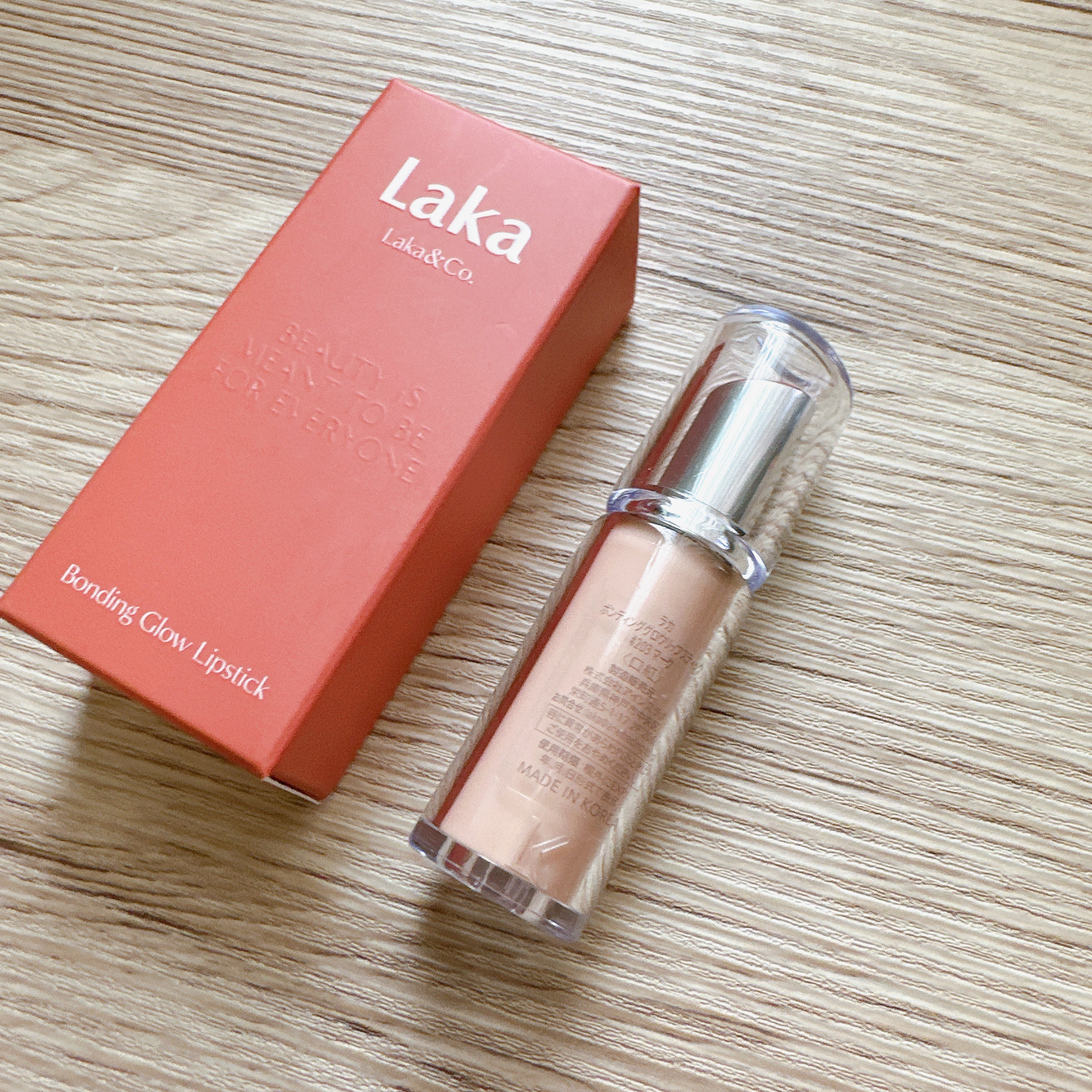 ボンディンググロウリップスティック/Laka/口紅を使ったクチコミ（2枚目）
