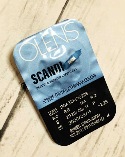 SCANDI(スカンディ)/OLENS/カラーコンタクトレンズを使ったクチコミ(2枚目)