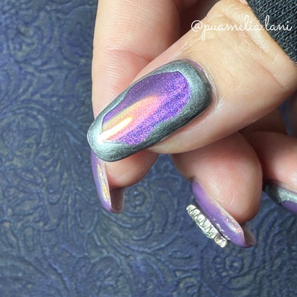 液体タイプミラーパウダー/ANNUUM/ネイルシールを使ったクチコミ(9枚目)