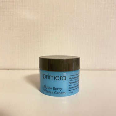 アルパインベリーウォータークリーム 50ml/primera/フェイスクリームを使ったクチコミ（1枚目）