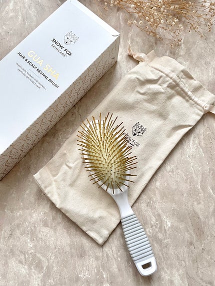 プレミアム FOXカッサ ヘアブラシ/SNOW FOX SKINCARE/ヘアブラシを使ったクチコミ(1枚目)