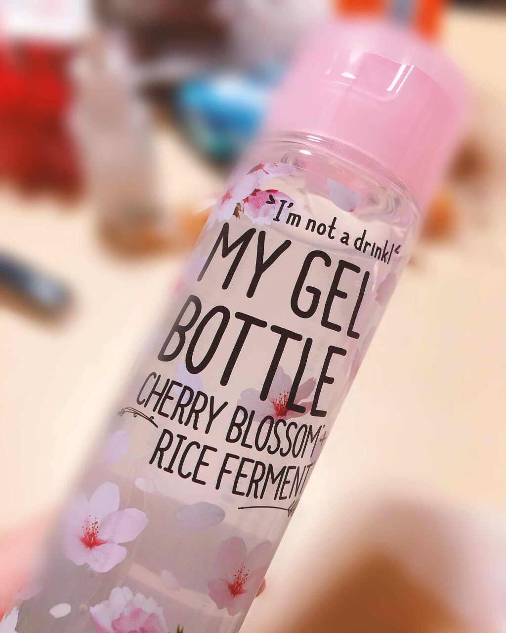 MY GEL BOTTLE さくら+お米/COSME RECIPE/ボディローションを使ったクチコミ(1枚目)