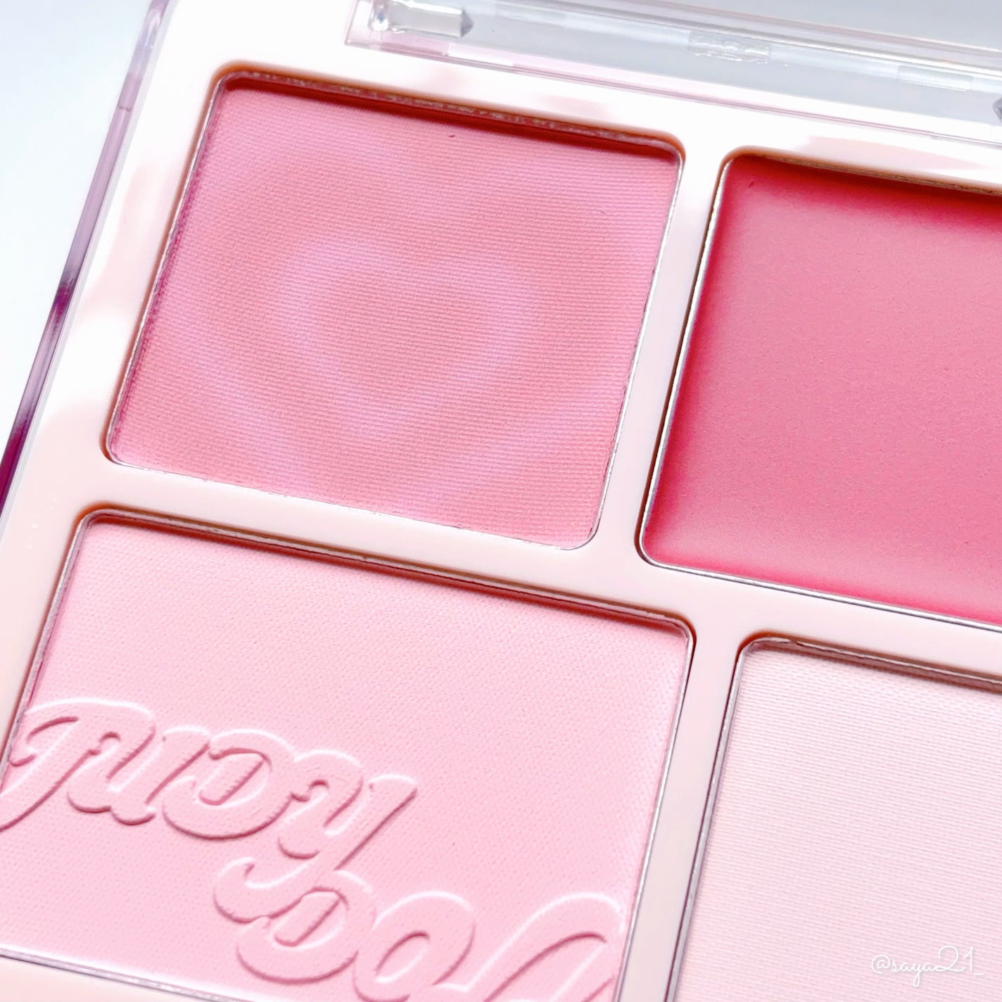 わがままチークハイライター/JUDYDOLL/パウダーチークを使ったクチコミ(2枚目)