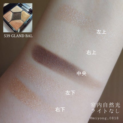 【旧】サンク クルール クチュール/Dior/アイシャドウパレットを使ったクチコミ(5枚目)