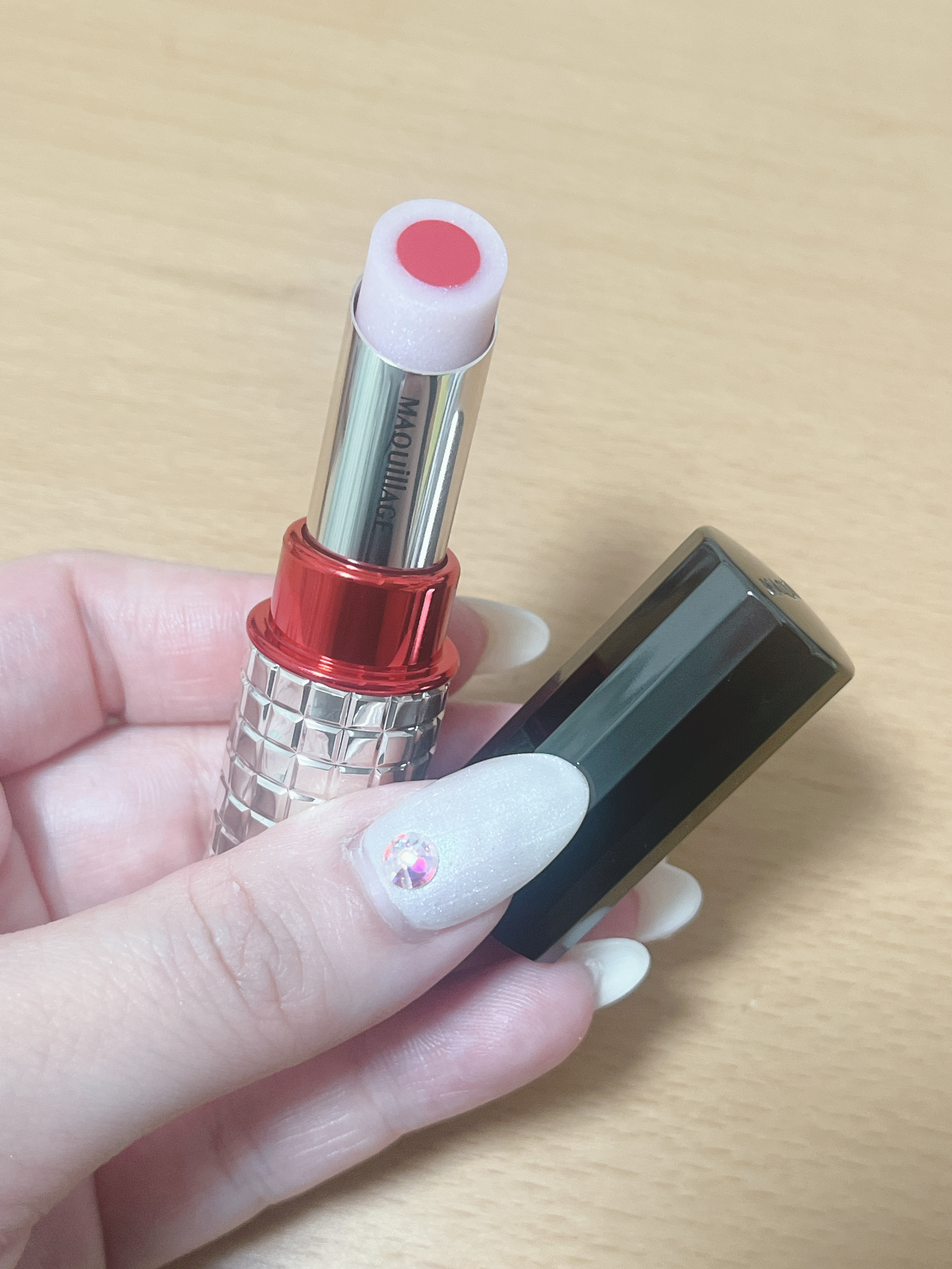 ドラマティックルージュEX/マキアージュ/口紅を使ったクチコミ（2枚目）